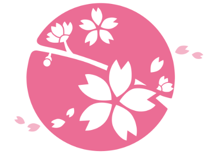  CHI 2025 logo, a pink circle with white cherry tree blossoms on it.